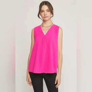 Xieerduo Boutique Hot Pink Sleeveless Top Women’s Size Large